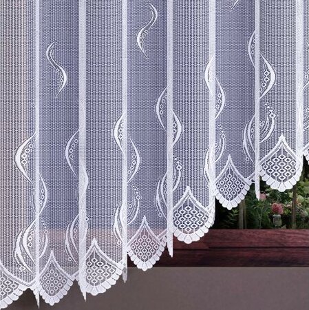 Záclona Irma biela, 400 x 160 cm