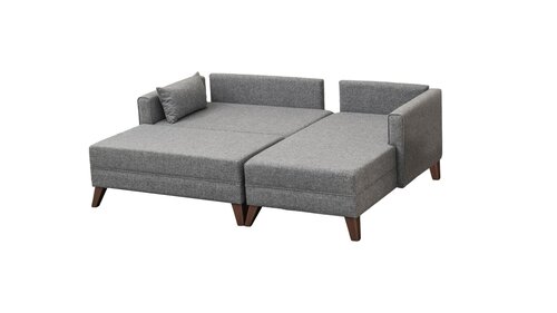 Klappecksofa Bella Corner Right 2 Grey