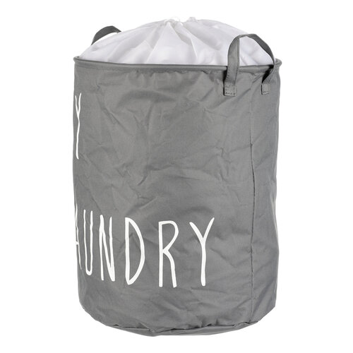 Coș de rufe din pânză MY LAUNDRY 35 x 35 x 45 cm ,gri