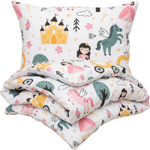 Lenjerie de pat din bumbac pentru copii 4Home Fairytale Dream, 100 x 135 cm, 40 x 60 cm