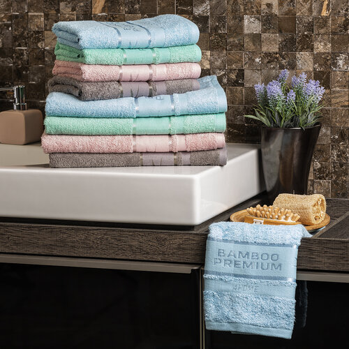 4Home Badetuch Bamboo Premium Rosa, 70 x 140 cm