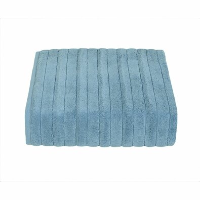 Badetuch Mikrobaumwolle DELUXE blau , 70 x 140 cm