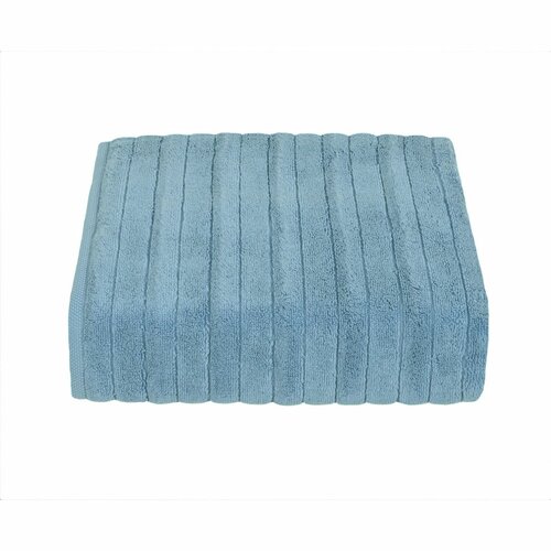 Badetuch Mikrobaumwolle DELUXE blau , 70 x 140 cm