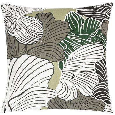 Bellatex Párnahuzat Květ khaki, 40 x 40 cm