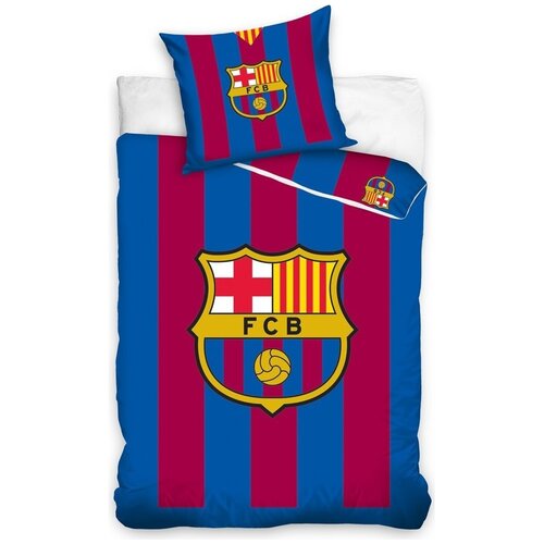 FC Barcelona Belt pamut ágynemű, 140 x 200 cm, 70 x 90 cm