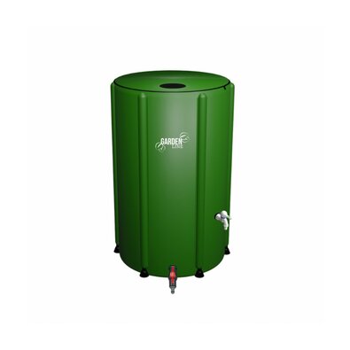 Butoi de apă pliabil 250 l, verde