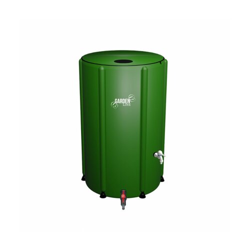 Butoi de apă pliabil 250 l, verde