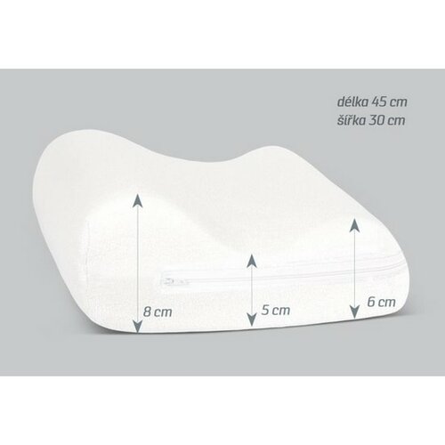 Bellatex Anatomski blazinac iz frotirja, 30 x 45cm