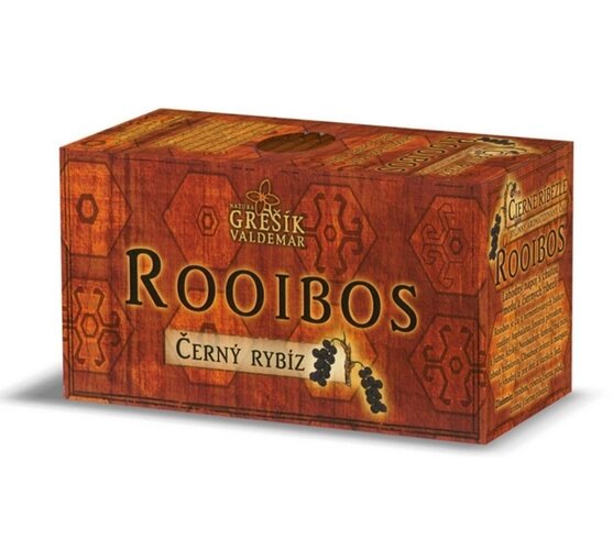 grešík  čaj rooibos sypaný, 5 druhov, 70 g