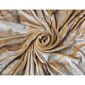 Cearșaf de pat micro-pluș nuanța miere, 180 x 200 cm