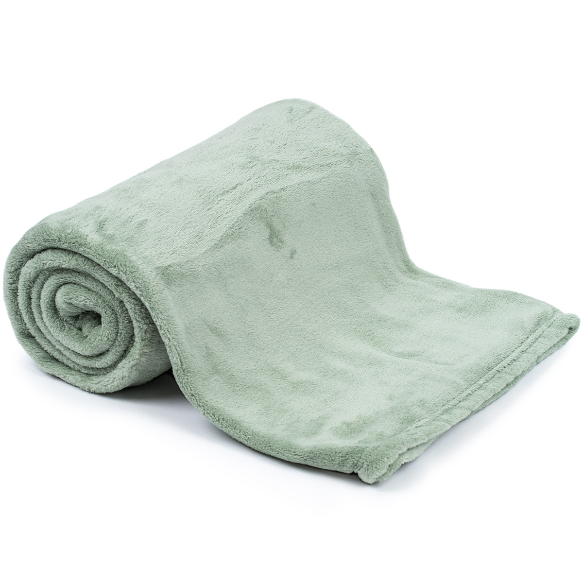 Pătură fleece verde măsliniu, 125 x 150 cm 125