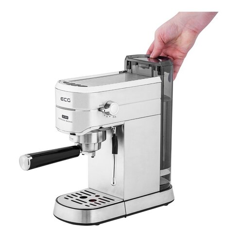 Espressor manual ECG ESP 20501 cu pârghie de fier,1,25 l