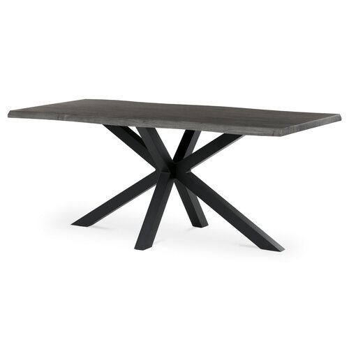 Jedálenský stôl 180 x 90 cm, sivý dub