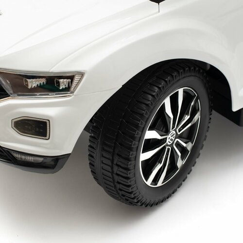 Baby Mix Dětské odrážedlo s vodící tyčíVolkswagen T-ROC, bílá