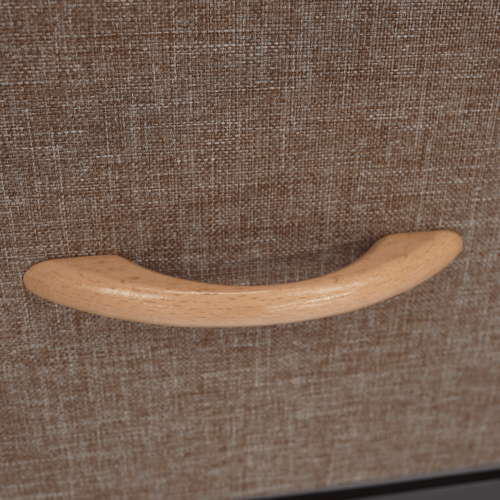 HAZEL TYP 2 szekrény szövet fiókokkal, barna