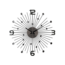 Ceas de perete Lavvu Crystal Sun LCT1071 negru, dm. 49 cm