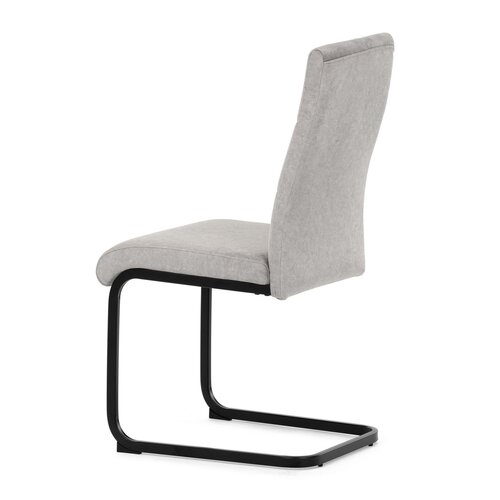 Scaun de sufragerie Vintage DCL-D1275 SIL4,argintiu