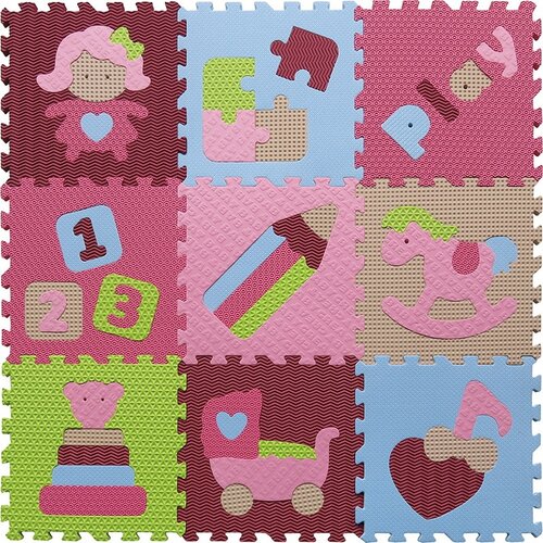 Baby Great Penové puzzle Dievčenské hračky SX (30x30)