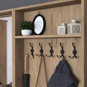 Zestaw do przedpokoju Pome White and Walnut II