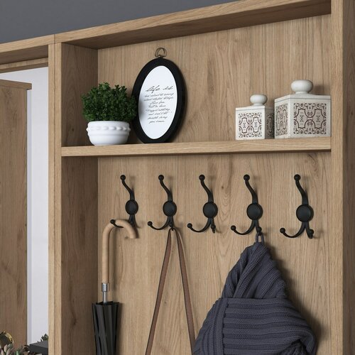 Set de hol Pome White and Walnut II