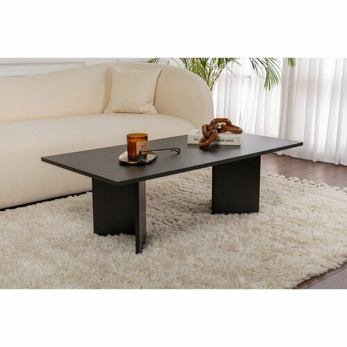 Konferenční stolek Sabin Wood Black