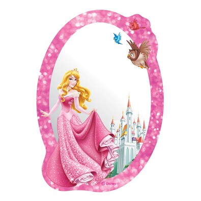 Oglindă adezivă Prinţesă, de copii, 15 x 21,5 cm