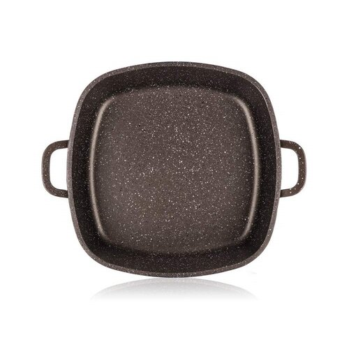 Tavă cu suprafața antiaderentă Banquet PREMIUM Dark Brown 28 x 28 x 8 cm