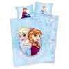 Dětské flanelové povlečení Ledové království Frozen Anna a Elsa, 100 x 135 cm, 40 x 60 cm