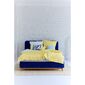 Lenjerie de pat din bumbac Tom Tailor Light Lemon & Crisp White, 135 x 200, 80 x 80 cm