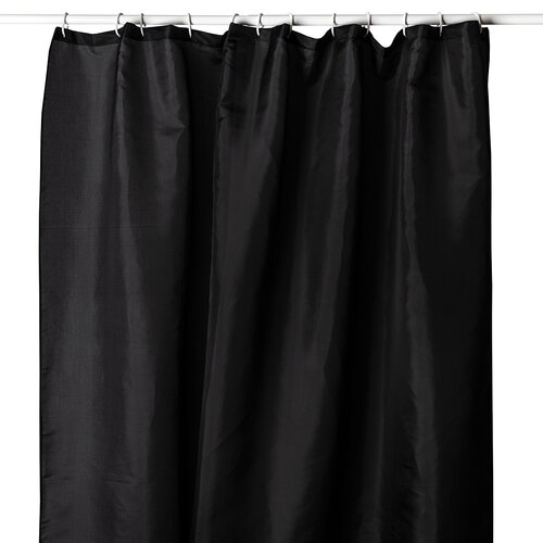 Zasłona prysznicowa czarny, 180 x 180 cm