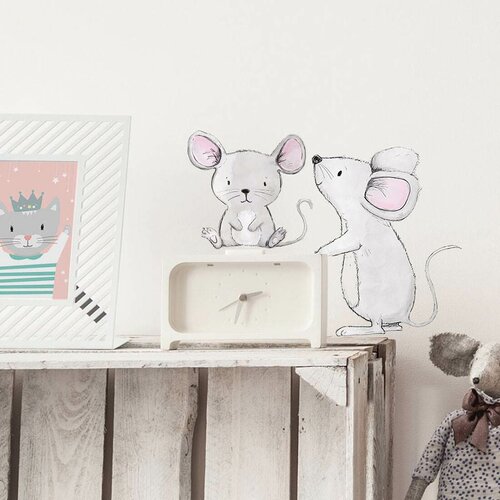 Настінна наклейка Bayo Mouse Family