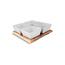 Lamart LT9018 5-tlg. Servier-Set Bamboo, 19 x 19 cm
