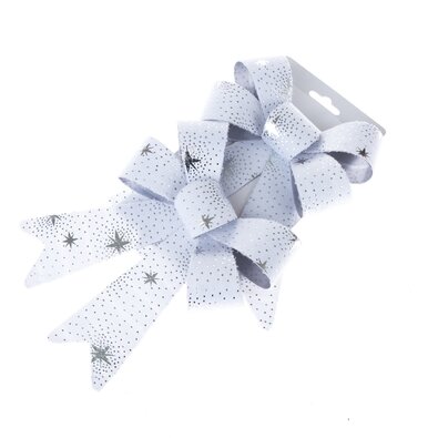 Dekoracja świąteczna Wstążki, gwiazdki, zestaw 2 szt., 14 x 24 cm