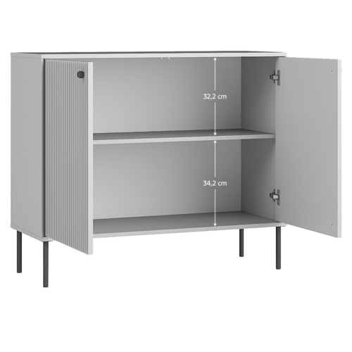 Szafka ARIS 2D, szara