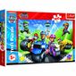 Puzzle Tlapková patrola na motorkách Paw patrol, 100 dílků, 41x27,5 cm, v krabici 29x19x4 cm