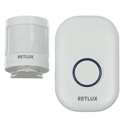 Retlux RDB 113 Hlásič priechodu s PIR senzorom na 3 V gombíkovú batériu, dosah 100 m​