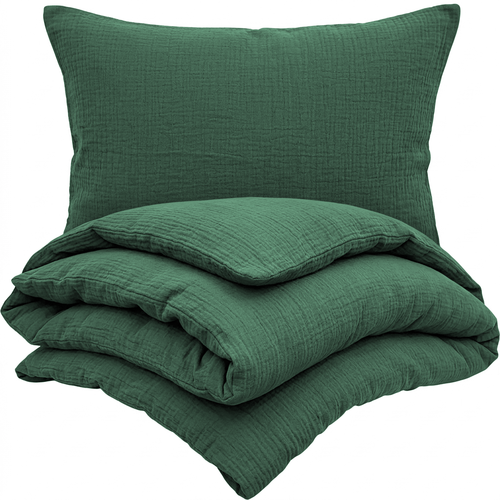 4Home Muslin posteljnina Moss, 135 x 200 cm, 80 x 80 cm