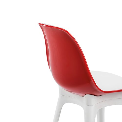 Sada jídelních židlí Eos White, 2 ks