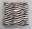 Obliečka na vankúšik Zebra BO-MA 45 x 45 cm, biela + čierna, 45 x 45 cm
