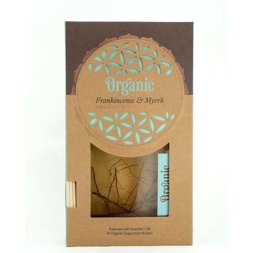 Organiczny dyfuzor Frankincense&Myrrh 150 ml z patyczkami