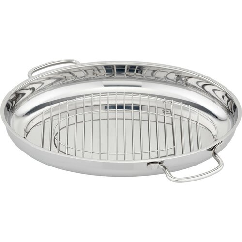 Elo 99938 Tavă de copt cu capac și grătar Bella Gusto 38 x 27,5 cm