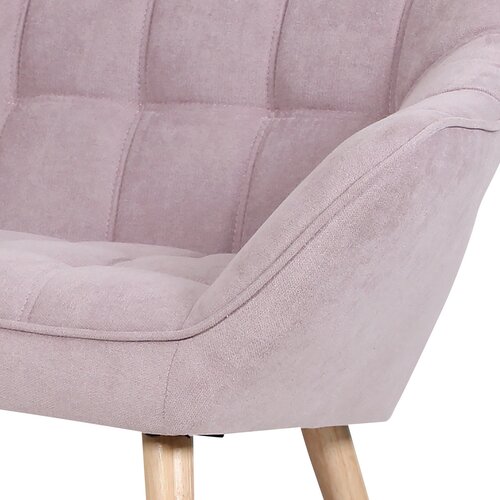 Zweisitzer-Sofa AK-322 PINK2, rosa