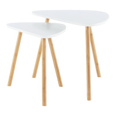 Couchtisch-Set Bismak, 2 Stück