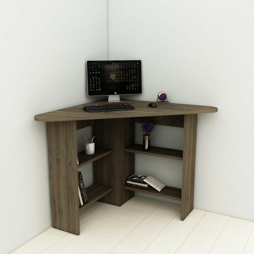 Pracovný stôl Corner Walnut