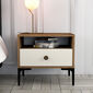 Nočný stolík Lisbon Walnut Cream