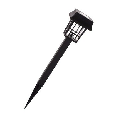 Solarlampe quadratisch Kunststoff, Displayschwarz,