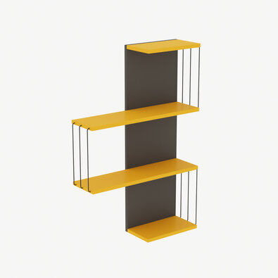 Wandregal Cambel Yellow
