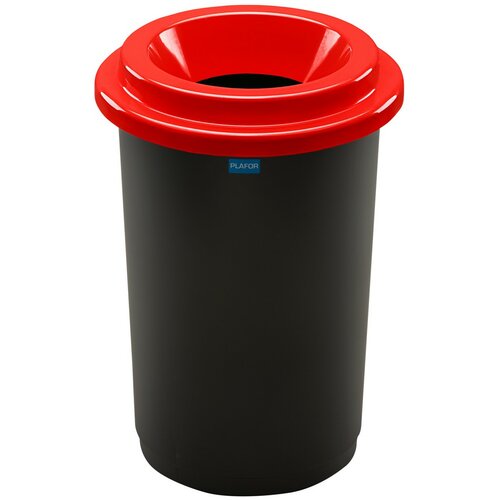 Odpadkový koš na tříděný odpad Eco Bin 50 l , červená