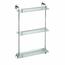 SAPHO XR608 X-Round E háromszoros üvegpolccsapdával 38 x 67,5 x 13 cm