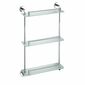 SAPHO XR608 X-Round E háromszoros üvegpolccsapdával 38 x 67,5 x 13 cm